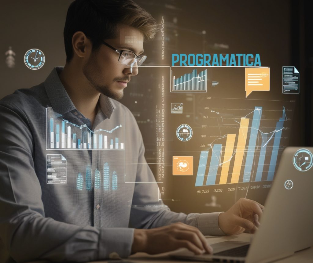 mídia programática, marketing digital, automação de anúncios, segmentação de público, ROI, personalização em tempo real, inteligência artificial